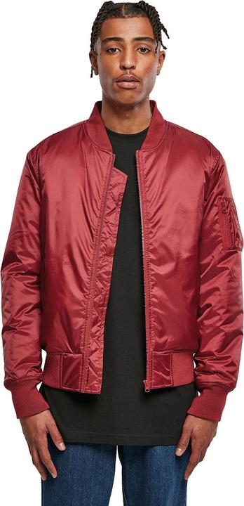 Actual product image Build Your Brand Contrast Bomber Jacket (XL)