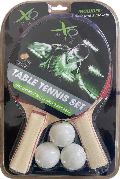 Actual product image Pure Tischtennis Set - 2 Schläger, 3 Bälle