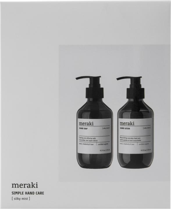 Meraki Gift box, Silky Mist, Simple hand care, 275 ml (Körperpflegeset)