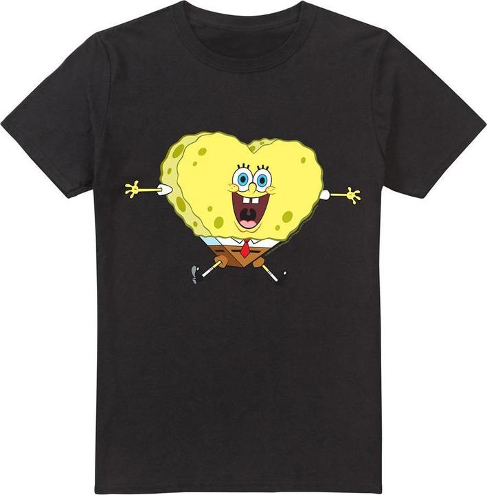 Image du produit Spongebob Squarepants - T-shirt HEART-SHAPED - Homme (4XL)