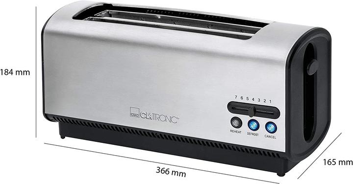 Produktbild Clatronic TA Langschlitztoaster inox