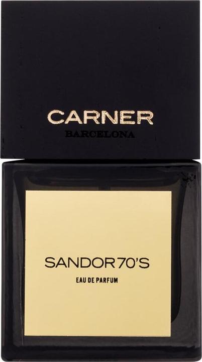 Actual product image Carner Barcelona Sandor 70’s by Eau de Parfum Spray (Unisex) 50 ml (Eau de parfum, 50 ml)