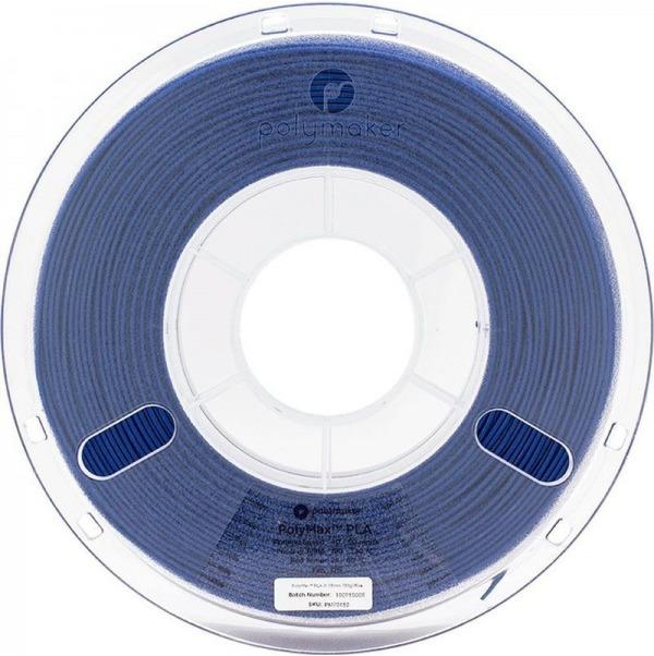 Produktbild Polymaker 70156 - Filament - PolyMAX PLA - blau - 750 g (Tough PLA, 2.85 mm, 750 g, Blau)