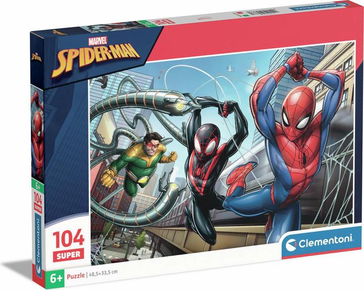 Clementoni Spiderman Puzzle 104 pièces S (104 pièces)
