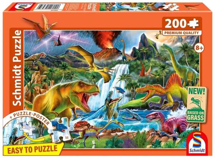 Actual product image Schmidt Spiele Faszinierende Urzeitriesen 200 Teile (200 pieces)