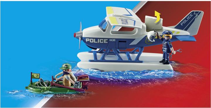 Image du produit Playmobil Avion de la police : poursuite de contrebandiers (70779, Playmobil City Action)