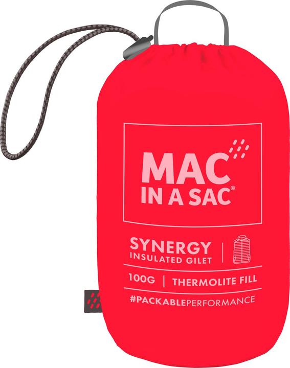 Actual product image Mac in a Sac SYNERGY Thermolite GILET (L)