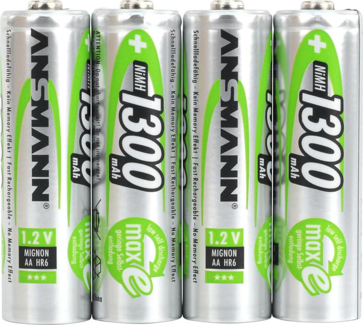 Immagine prodotto Ansmann maxE (4 pz., AA, 1300 mAh)