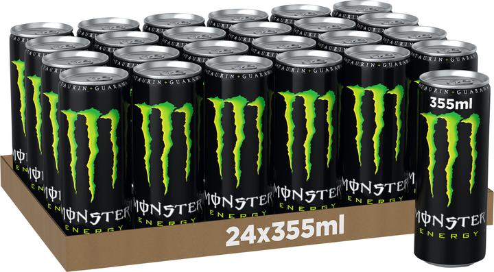 Actual product image Monster Energy Core (24 x 35.5 cl)