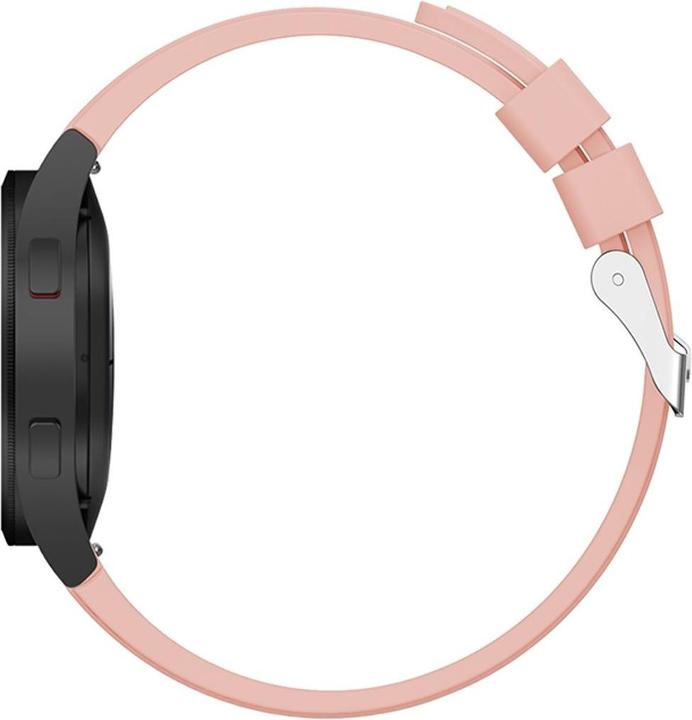 Produktbild König Design Sport Ersatz Armband für Samsung Galaxy Watch 4 Classic 46 mm Silikon Band Loop (Silikon)