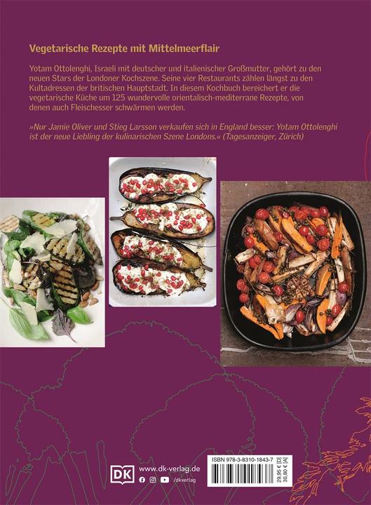 Actual product image Genussvoll vegetarisch (German, Yotam Ottolenghi, 2011)