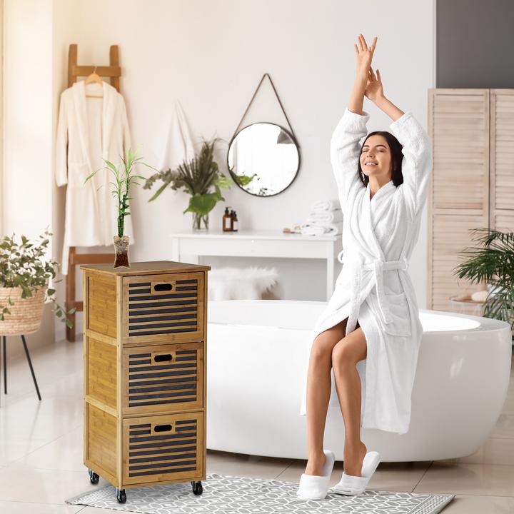 Produktbild Relaxdays Rollwagen (41 x 41 x 92 cm)