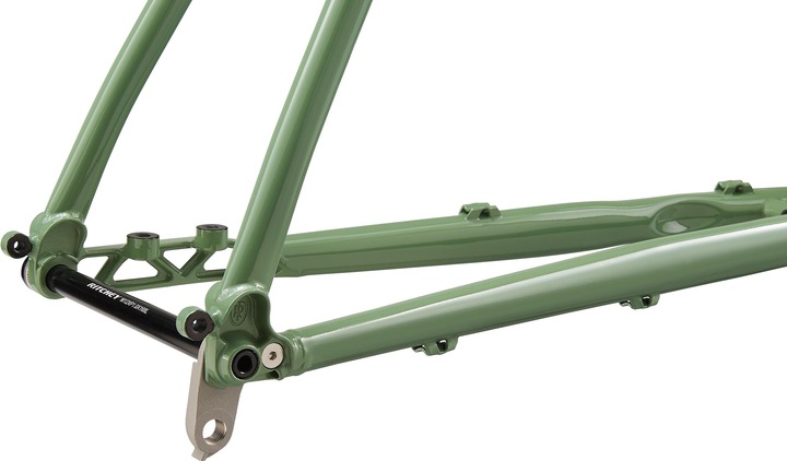 Produktbild Ritchey Outback V4 Disc Gravel Rahmenkit, 650B/700C, Di2, M, winter sage/white