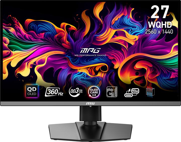 Actual product image MSI MPG 271QRX (2560 x 1440 pixels, 26.50")
