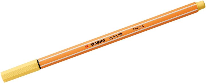 Produktbild STABILO point 88 Fineliner (Hellgelb, 1 x)