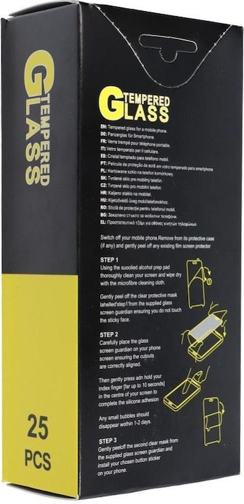 Produktbild OEM Protective glass Tempered Glass (SET 25in1) - for Xiaomi Redmi 14C (25 Stück, Xiaomi Redmi 14C)