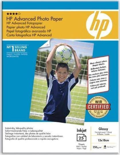 Actual product image HP Q8696a (250 g/m², 13 x 18 cm, 25 x)