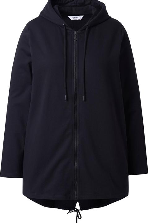 Produktbild Angel of Style Long-Sweatjacke, A-Linie, Qualle auf dem Rücken, Kapuze (58)