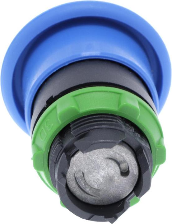Produktbild Schneider Electric Drucktaster Pilzkopf blau rund 22mm IP66
