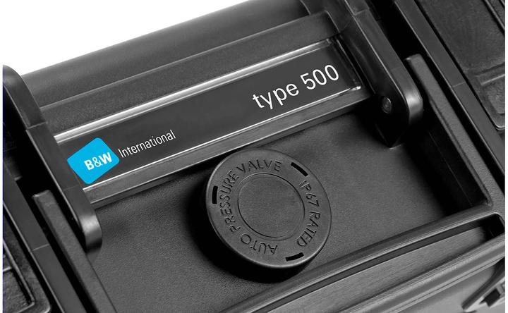 Actual product image B+W Outdoor case 500 foam case (Photo case, 2.30 l)