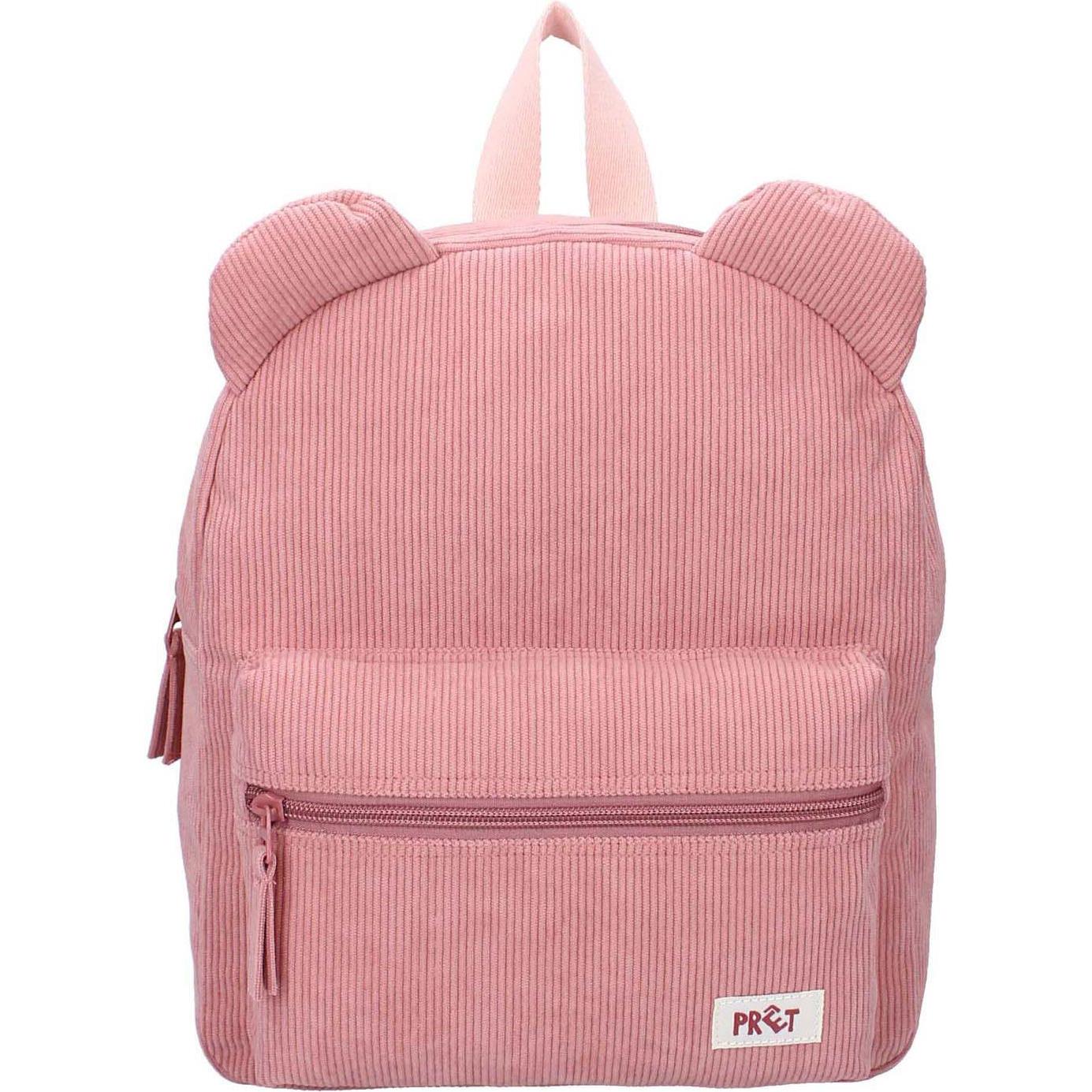 Vadobag, Borsa scuola materna, Lustiger Rucksack Ridge And Row - Bärenohren Pink, Pink