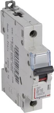 Actual product image Legrand Circuit-breaker 1P B 16A 6kA AC S301 DX3 (407432)