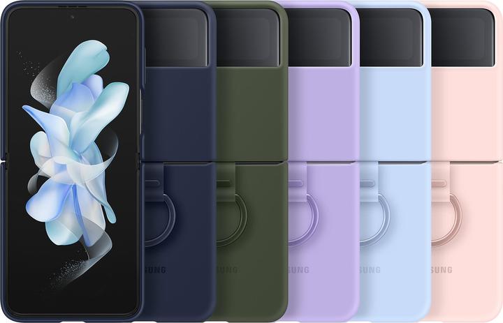 Produktbild Samsung Silicone Cover mit Ring (Samsung Galaxy Z Flip4)