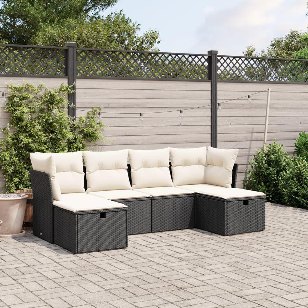 Thumbnail - VidaXL, Gartenlounge, 10-tlg. Garten-Lounge-Set mit Kissen