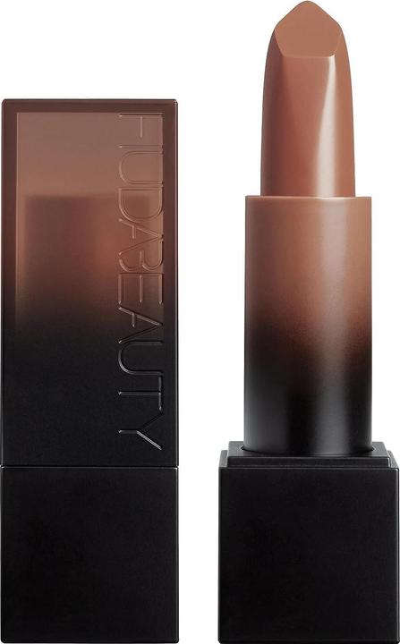 Actual product image Huda Beauty Power Bullet Cream Lipstick In Brown Goal Digger, 3 Grams (Brown Goal Digger)