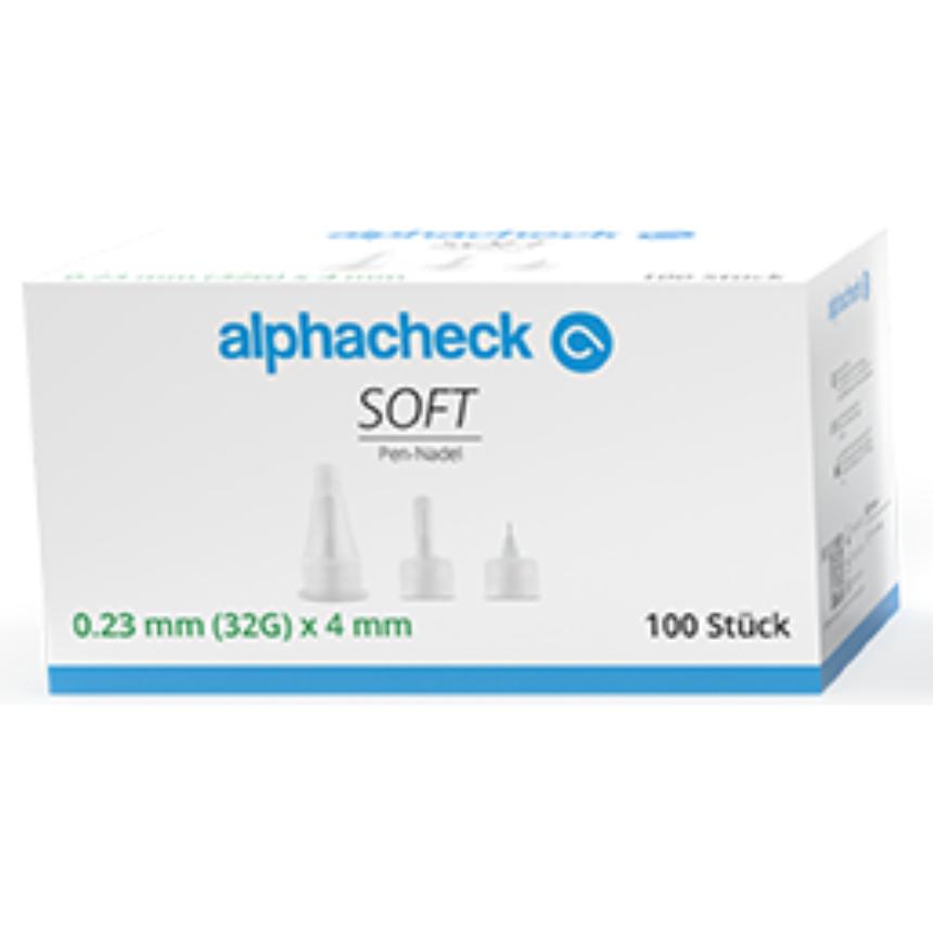 Thumbnail - Alphacheck, Bluttest, SOFT PEN NA31X8 (Pen Nadeln + Einmalkanülen)