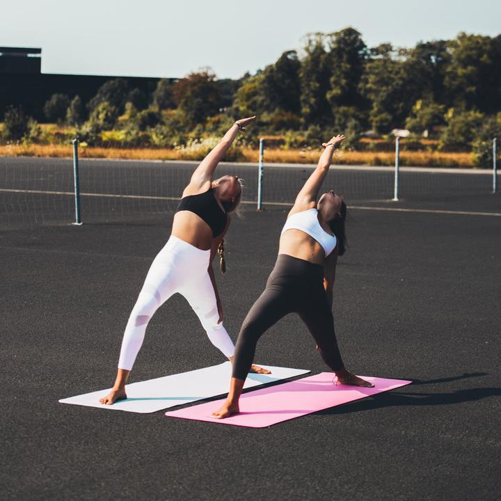 Actual product image Tunturi TPE Yogamatte Rutschfest Anthrazit 3 mm (3 mm)