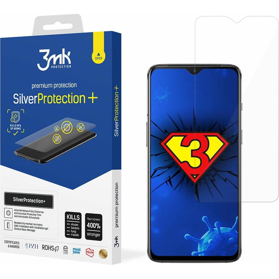 Thumbnail - 3MK OnePlus 7 – SilverProtection+ (1 Stück, OnePlus 7), Smartphone Schutzfolie, Silber