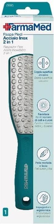 FarmaMed Stainless Steel 2-in-1 Foot File