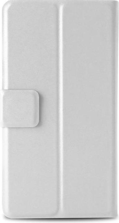 Actual product image Puro Uniwallet Bi-Color - Universal 360 ° swivel case with card slots, dydis XXL (balta) (Universal)