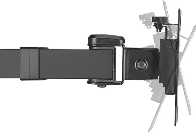 Produktbild LogiLink 2-Fach Monitorhalterung 17 - 32"Ärmlaenge verstellbar (Tisch, 32")