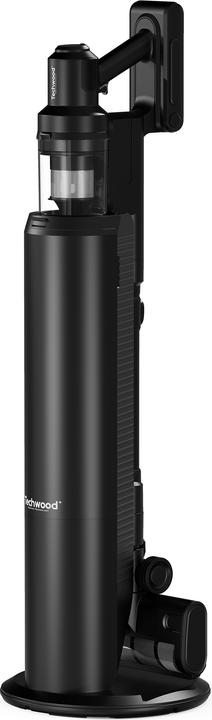 Techwood Besenstaubsauger mit Lade- und Reinigungsstation, schwarz