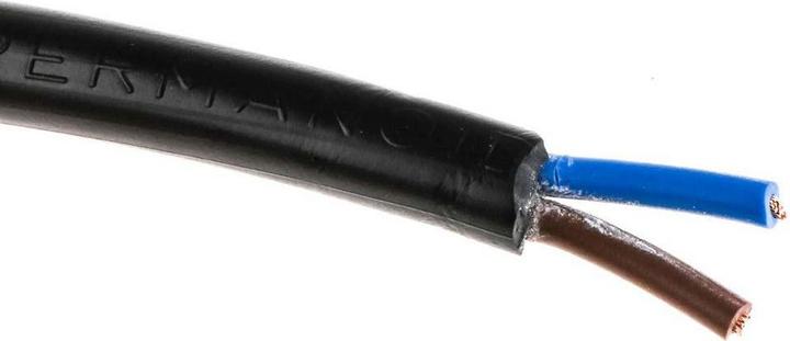 Actual product image RS PRO 0.75mm 3182Y Black Cable (100 m)