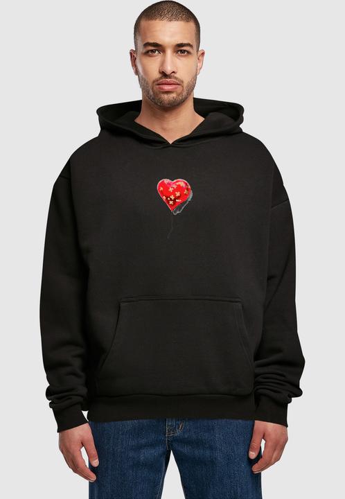 Produktbild Merchcode Banksy - Love Hurts Ultra Heavy Hoody - 192697 (M)