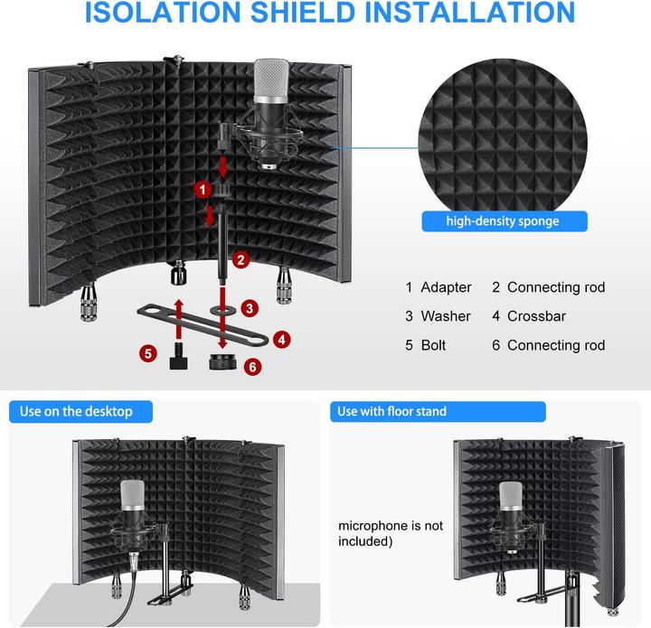 Image du produit Aokeo AO-504 avec support (6 pcs)