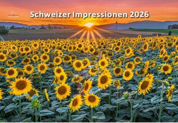 Produktbild Schweizer Impressionen 2026 (48 x 33 cm, Französisch, Deutsch, Italienisch)