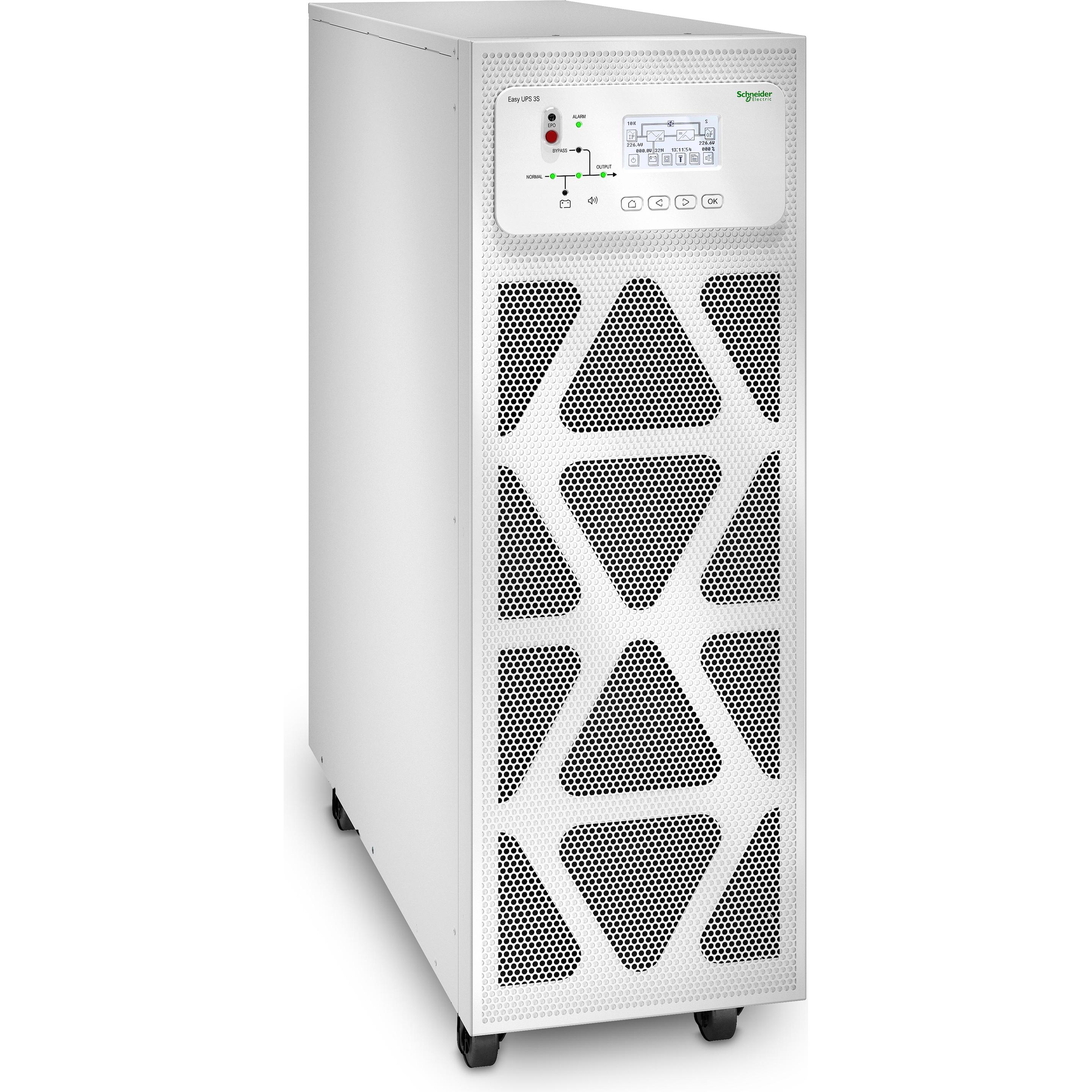 APC Easy UPS 3S 40kVA 400V 3:3 UPS Low Tower (40000 VA, 40000 W, Online-Doppelwandler USV), USV