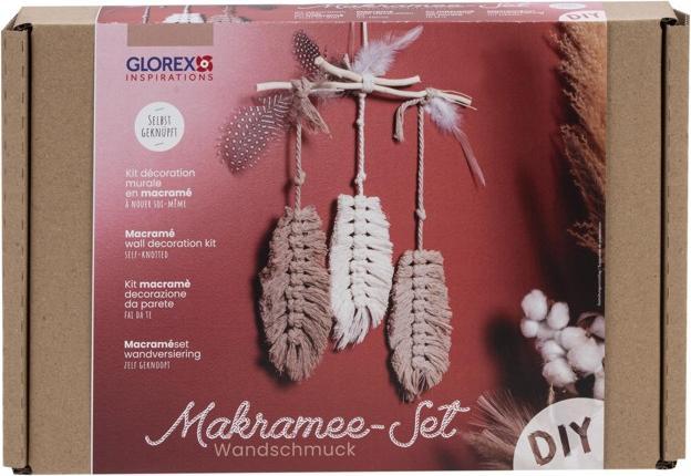 Magni Kit de bricolage décoration murale en macramé