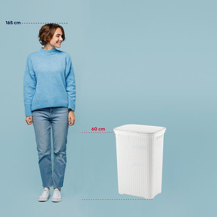 Produktbild Kela Wäschebox Brasilia dunkelgrau (60 l)