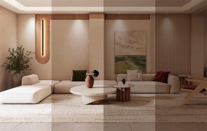 Productafbeelding Yeelight Smart ceiling lamp CW Meteor C500. (3600 lm)