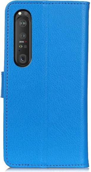 Actual product image MU Classic Litchi Leather Bookcover Series (Sony Xperia 1 III)