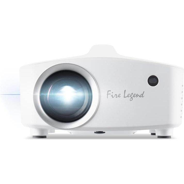 Acer AOpen QF13s 350 Ansi Lumen FHD (Full HD, 350 lm, 1.37:1), Beamer, Weiss