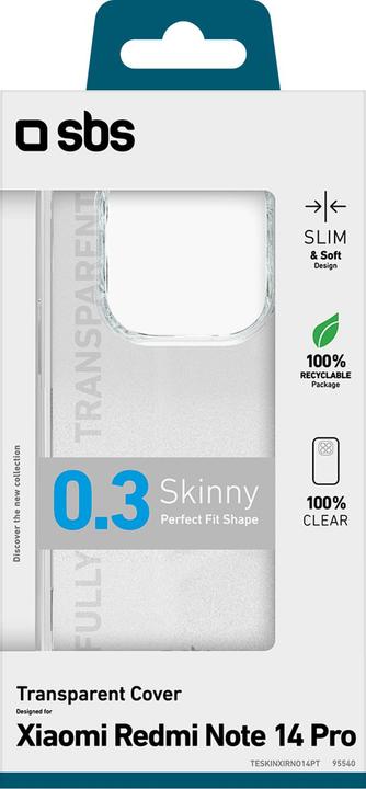Actual product image SBS Cover (Xiaomi Redmi Note 14 Pro)