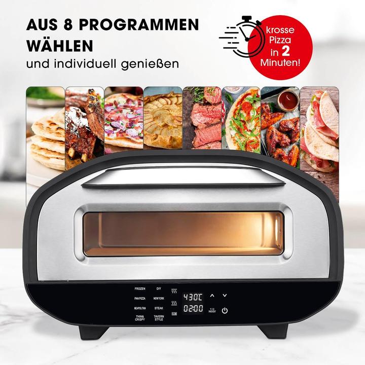 Actual product image Gourmetmaxx Elektro-Pizzaofen (Electric pizza oven)