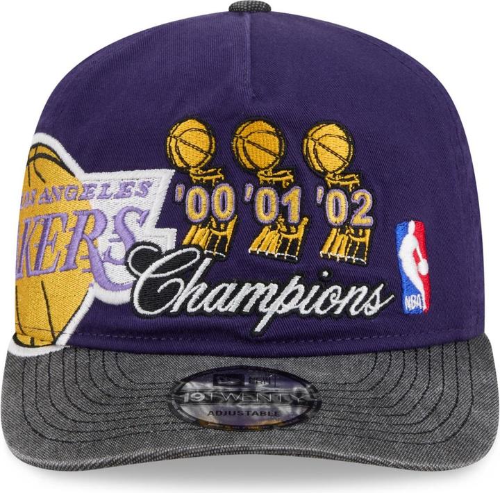 Actual product image New Era 19Twenty Snapback Cap HWC Los Angeles Lakers vintage