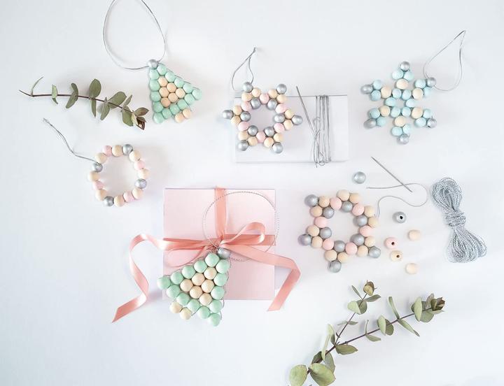 Immagine prodotto Folia Stelle di perline di legno